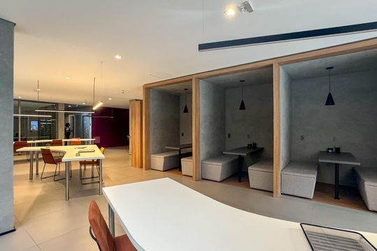 Área externa de kitnet/studio para alugar com 1 quarto, 28m² em Vila Mariana, São Paulo