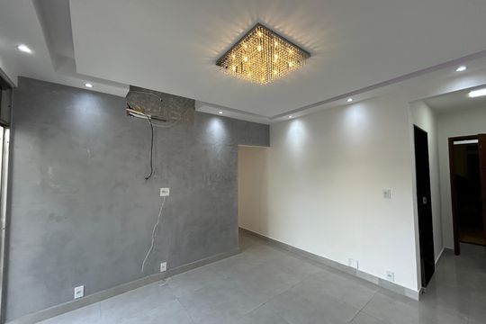 Sala de apartamento à venda com 3 quartos, 75m² em Vila Valqueire, Rio de Janeiro