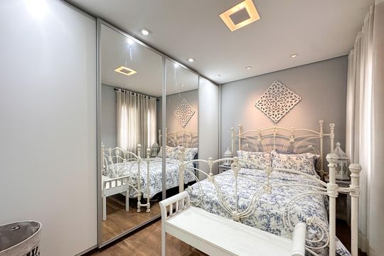 Suíte  de apartamento à venda com 4 quartos, 153m² em Planalto, São Bernardo do Campo
