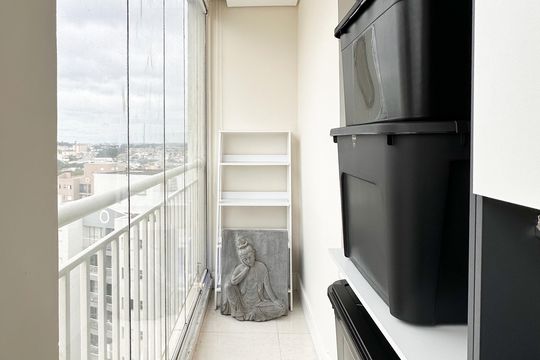 Sacada do Escritório  de apartamento à venda com 4 quartos, 153m² em Planalto, São Bernardo do Campo