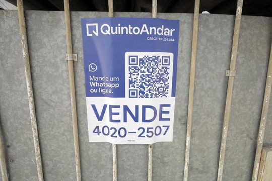 Placa Instalada - 07/05/2026 - TFBY-560 de casa à venda com 3 quartos, 88m² em Jardim Ana Maria, Santo André
