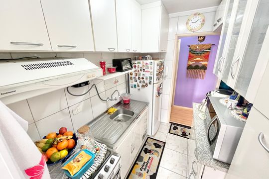 Cozinha de apartamento à venda com 2 quartos, 78m² em Parque Mandaqui, São Paulo