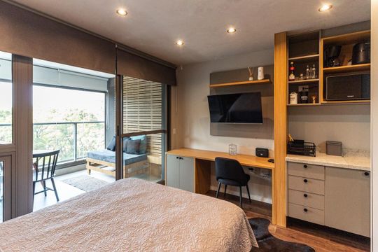 Studio de casa de condomínio à venda com 1 quarto, 35m² em Higienópolis, São Paulo