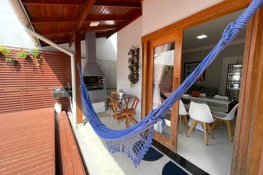 Área Comum - Churrasqueira de casa para alugar com 3 quartos, 197m² em Itaguaçu, Florianópolis