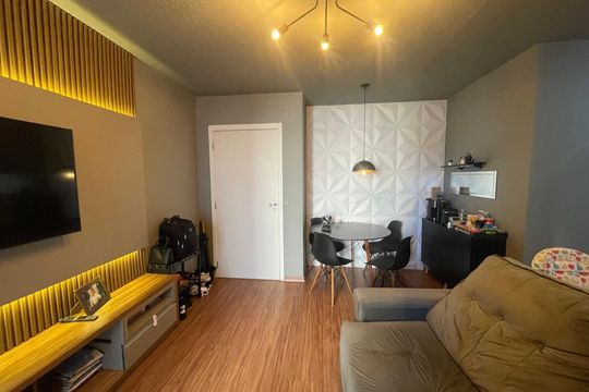 Sala de apartamento à venda com 2 quartos, 66m² em Santo Afonso, Novo Hamburgo