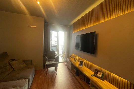 Sala de apartamento à venda com 2 quartos, 66m² em Santo Afonso, Novo Hamburgo