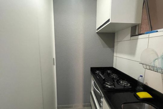 Cozinha de apartamento à venda com 2 quartos, 66m² em Santo Afonso, Novo Hamburgo