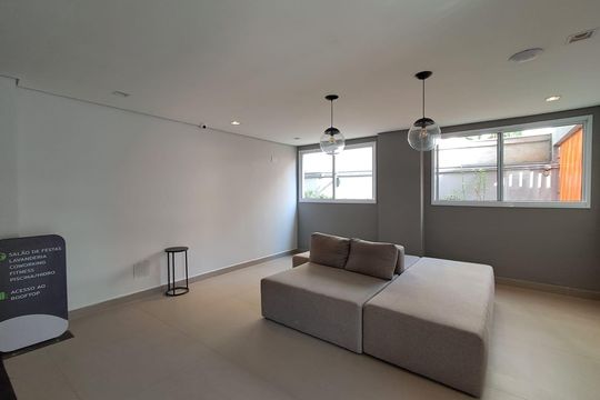 Área comum de apartamento à venda com 1 quarto, 26m² em Barra Funda, São Paulo