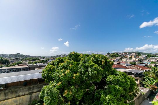Vista da Varanda da Sala de apartamento à venda com 3 quartos, 80m² em Cordovil, Rio de Janeiro