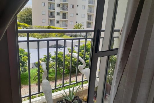 Sala de apartamento à venda com 2 quartos, 50m² em Jardim Myrian Moreira da Costa, Campinas