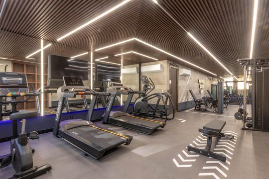 Área comum - Academia de apartamento à venda com 2 quartos, 68m² em Centro, Belo Horizonte