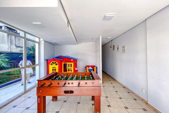 Sala de Jogos de apartamento à venda com 2 quartos, 52m² em Vila Bertioga, São Paulo