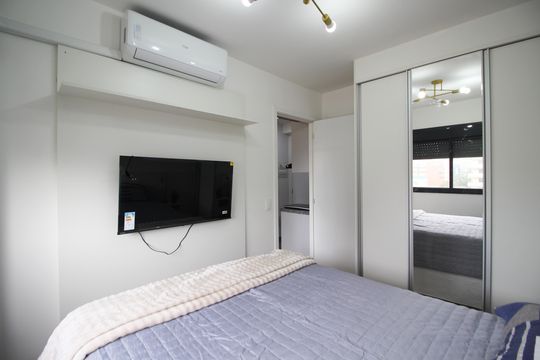 Suíte de apartamento à venda com 1 quarto, 27m² em Vila Olímpia, São Paulo