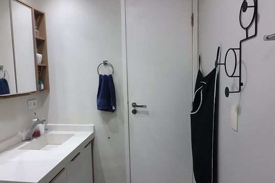 Quarto 1 - Suíte Banheiro  de apartamento à venda com 3 quartos, 106m² em Jardim do Mar, São Bernardo do Campo