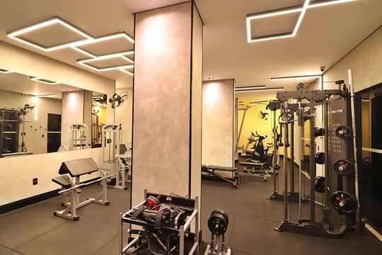 Área comum - Academia de apartamento à venda com 3 quartos, 106m² em Jardim do Mar, São Bernardo do Campo