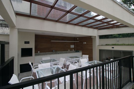 Área comum - Churrasqueira de apartamento para alugar com 2 quartos, 41m² em Vila Kosmos, Rio de Janeiro