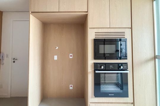 Cozinha de apartamento à venda com 3 quartos, 141m² em Jardim Paulista, São Paulo