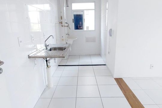 Cozinha de apartamento à venda com 2 quartos, 43m² em Anil, Rio de Janeiro