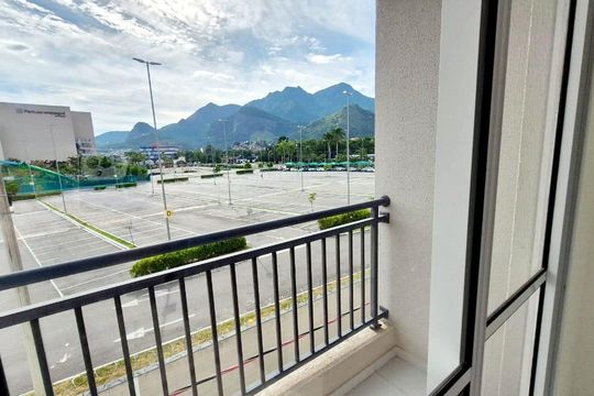 Varanda de apartamento à venda com 2 quartos, 43m² em Anil, Rio de Janeiro