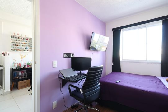 Quarto de apartamento para alugar com 1 quarto, 28m² em Bom Retiro, São Paulo