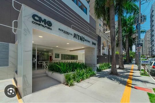 Fachada de kitnet/studio para alugar com 1 quarto, 52m² em Setor Bueno, Goiânia
