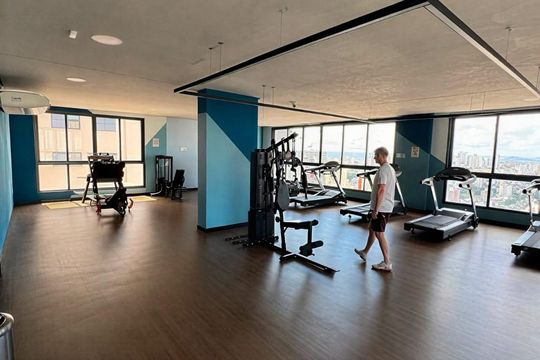 Academia de kitnet/studio para alugar com 1 quarto, 52m² em Setor Bueno, Goiânia