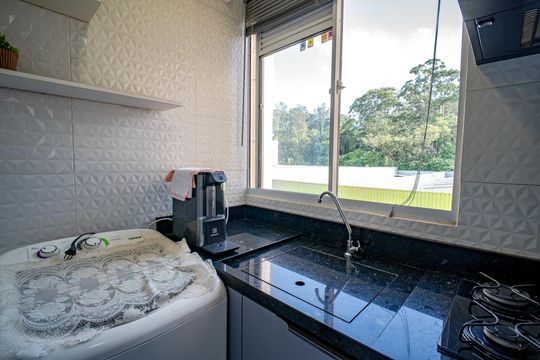 Área de Serviço de apartamento à venda com 2 quartos, 39m² em Jardim Cláudia, São Paulo