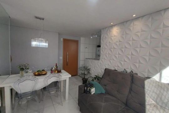 Sala de apartamento para alugar com 2 quartos, 47m² em Castelo, Belo Horizonte