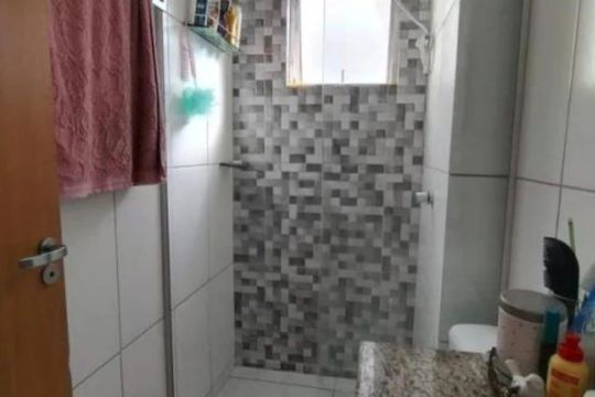 Banheiro de apartamento para alugar com 2 quartos, 47m² em Castelo, Belo Horizonte