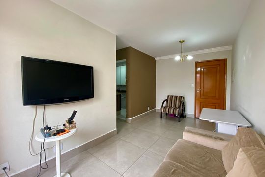 Sala de apartamento à venda com 2 quartos, 55m² em Picanço, Guarulhos
