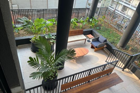 Varanda de apartamento à venda com 1 quarto, 35m² em Pinheiros, São Paulo