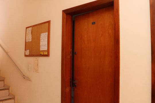 Hall de entrada de apartamento à venda com 1 quarto, 37m² em Setor Negrão de Lima, Goiânia