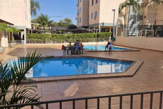 Piscina de apartamento para alugar com 3 quartos, 74m² em Residencial Parque Oeste, Goiânia