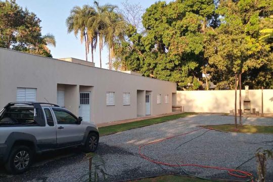 Área externa de casa de condomínio para alugar com 2 quartos, 40m² em Jardim Imperial, Aparecida de Goiânia
