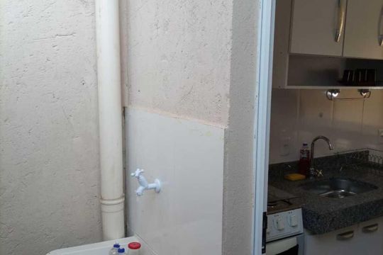 Área de serviço de casa de condomínio para alugar com 2 quartos, 40m² em Jardim Imperial, Aparecida de Goiânia