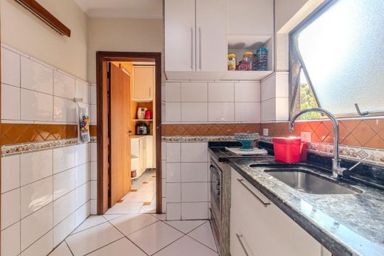 Cozinha de apartamento para alugar com 3 quartos, 159m² em Centro, Canoas