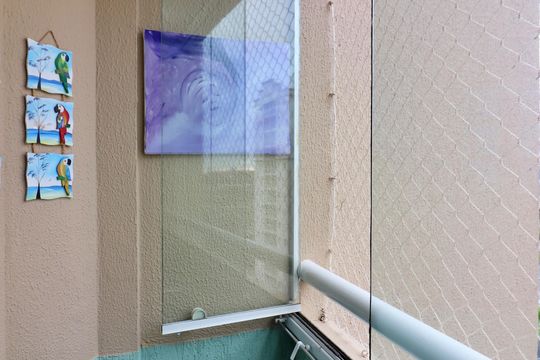Sala Sacada  de apartamento à venda com 1 quarto, 50m² em Vila Goncalves, São Bernardo do Campo