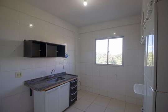 Cozinha de apartamento para alugar com 2 quartos, 54m² em Samambaia, Brasília