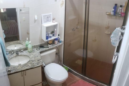Banheiro de apartamento à venda com 3 quartos, 94m² em Méier, Rio de Janeiro