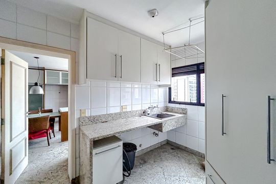 Área de Serviço de apartamento para alugar com 3 quartos, 127m² em Vila Gomes Cardim, São Paulo