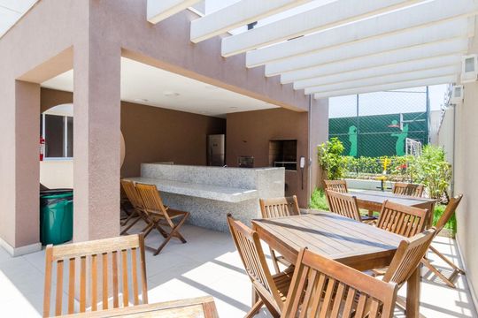Área comum - Churrasqueira de apartamento à venda com 2 quartos, 64m² em Vila Curuçá, Santo André