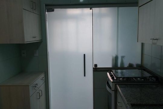 Cozinha de apartamento à venda com 3 quartos, 85m² em Vila Clementino, São Paulo