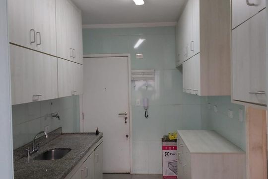 Cozinha de apartamento à venda com 3 quartos, 85m² em Vila Clementino, São Paulo