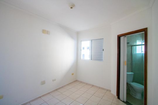 Suíte de apartamento para alugar com 3 quartos, 74m² em Vila Valparaíso, Santo André