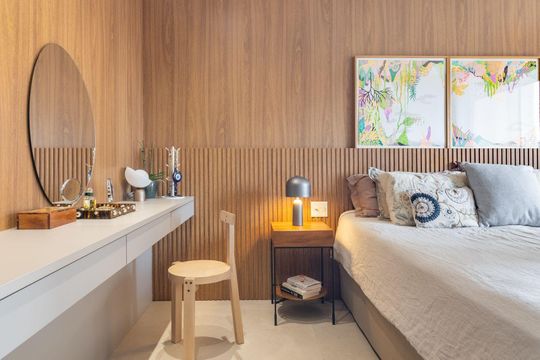 Suíte master de apartamento à venda com 4 quartos, 221m² em Perdizes, São Paulo