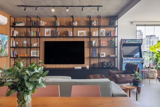 Sala de apartamento à venda com 4 quartos, 221m² em Perdizes, São Paulo