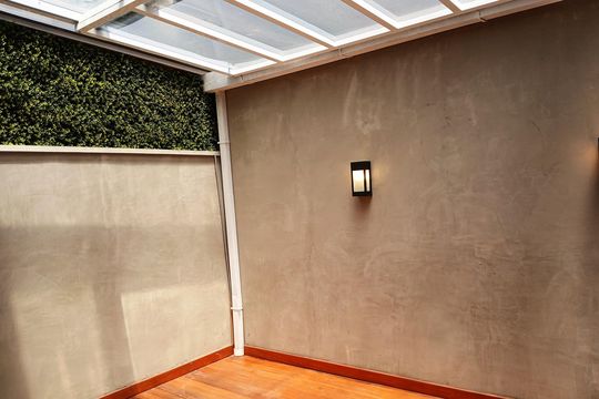 Área externa de casa para alugar com 2 quartos, 110m² em Igara, Canoas