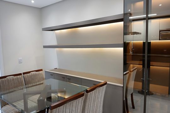Sala de casa para alugar com 2 quartos, 110m² em Igara, Canoas