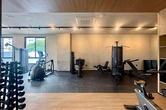 Academia de apartamento à venda com 3 quartos, 151m² em Brooklin, São Paulo