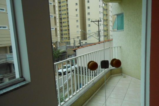 Varanda de apartamento para alugar com 3 quartos, 75m² em Vila Valparaíso, Santo André